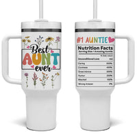 Funny Aunt Tumbler With Handle Best Auntie Ever - Wonder Print Shop