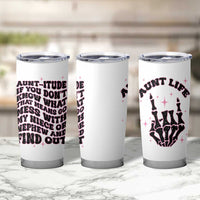 Best Aunt Gifts Tumbler Cup Gift For New Aunts Auntie Birthday Leopard Print