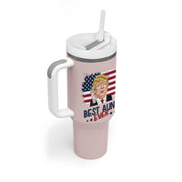 Funny Auntie Tumbler With Handle Best Aunt Ever - Wonder Print Shop