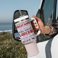 Funny Auntie Tumbler With Handle Best Aunt Ever - Wonder Print Shop
