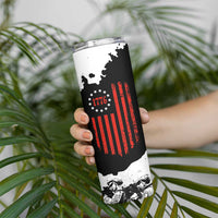US Patriot Skinny Tumbler Freedom 250 Years Of Freedom 1776 2026 American Flag