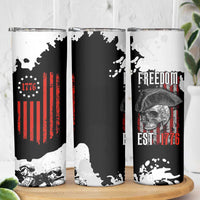 US Patriot Skinny Tumbler Freedom 250 Years Of Freedom 1776 2026 American Flag