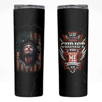 Christian Gift for Men Skinny Tumbler I Can Do All Things Through Christ Religious Pastor