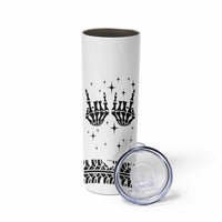 Dad Gifts Skinny Tumbler Cool Skeleton Fathers Day