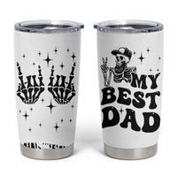 Dad Gifts Tumbler Cup Cool Skeleton Fathers Day