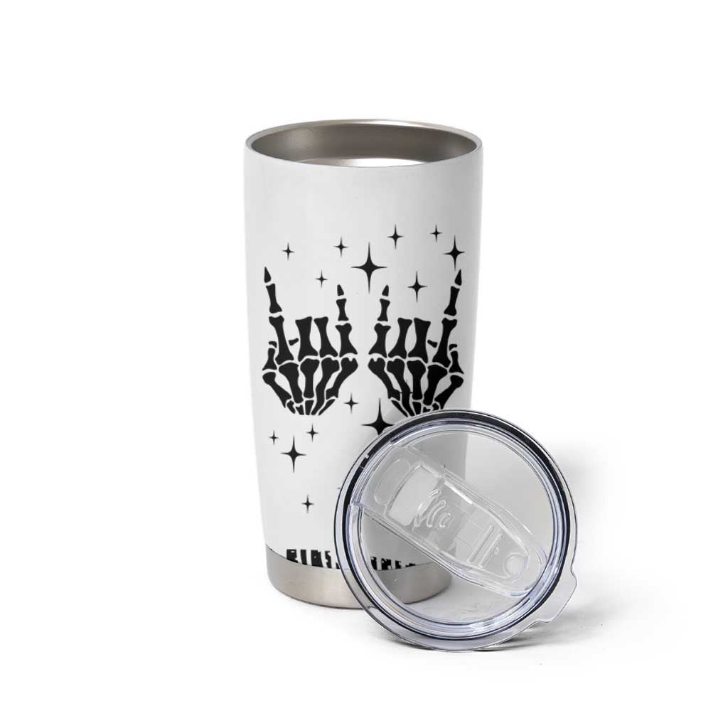 Dad Gifts Tumbler Cup Cool Skeleton Fathers Day