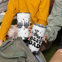 Dad Gifts Tumbler Cup Cool Skeleton Fathers Day