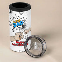 Fathers Day Gift For Dad 4 in 1 Can Cooler Tumbler Super Dad