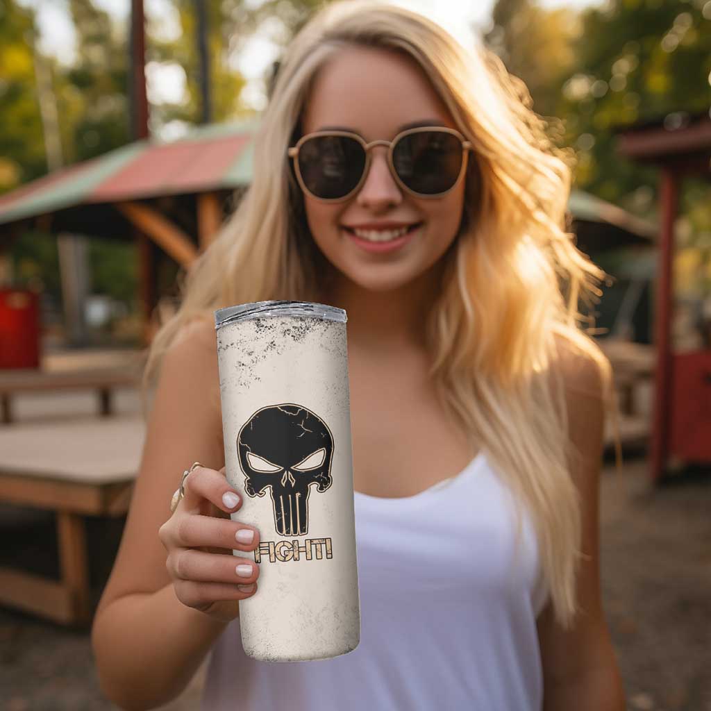 Veteran Suicide Prevention Awareness Skinny Tumbler Patriotic USA Mental Health - Wonder Print Shop