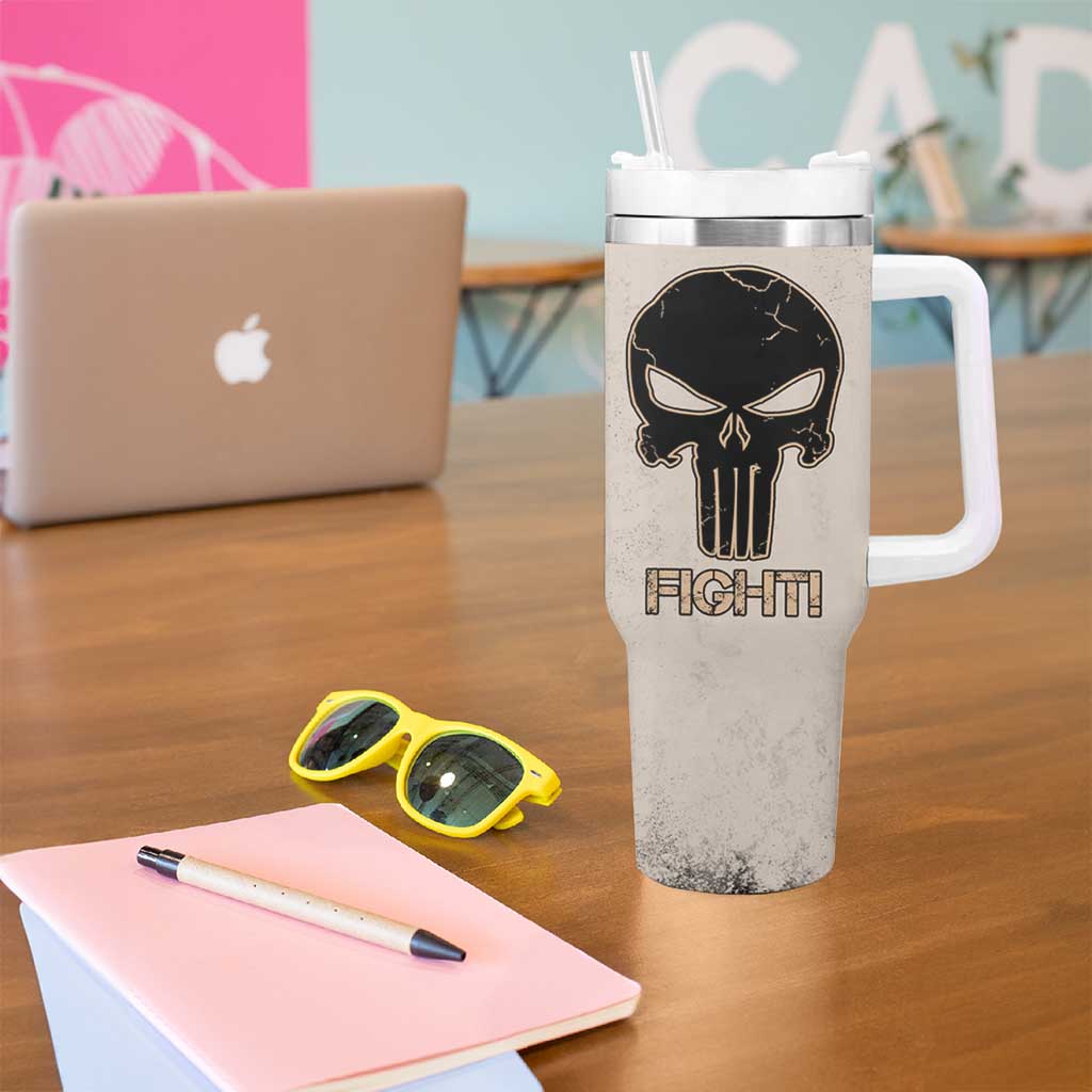 Veteran Suicide Prevention Awareness Tumbler With Handle Patriotic USA Mental Health - Wonder Print Shop