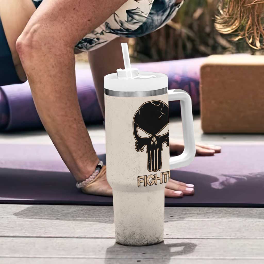 Veteran Suicide Prevention Awareness Tumbler With Handle Patriotic USA Mental Health - Wonder Print Shop