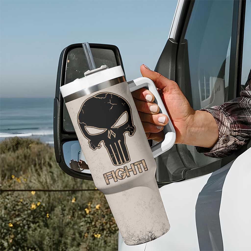 Veteran Suicide Prevention Awareness Tumbler With Handle Patriotic USA Mental Health - Wonder Print Shop