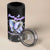 Suicide Prevention Awareness 4 in 1 Can Cooler Tumbler Teal Purple Butterfly Just Breathe Everything Is Going To Be Okay - Wonder Print Shop