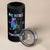 Suicide Prevention Awareness 4 in 1 Can Cooler Tumbler Teal Purple Semicolon Be Here Tomorrow Survivor - Wonder Print Shop