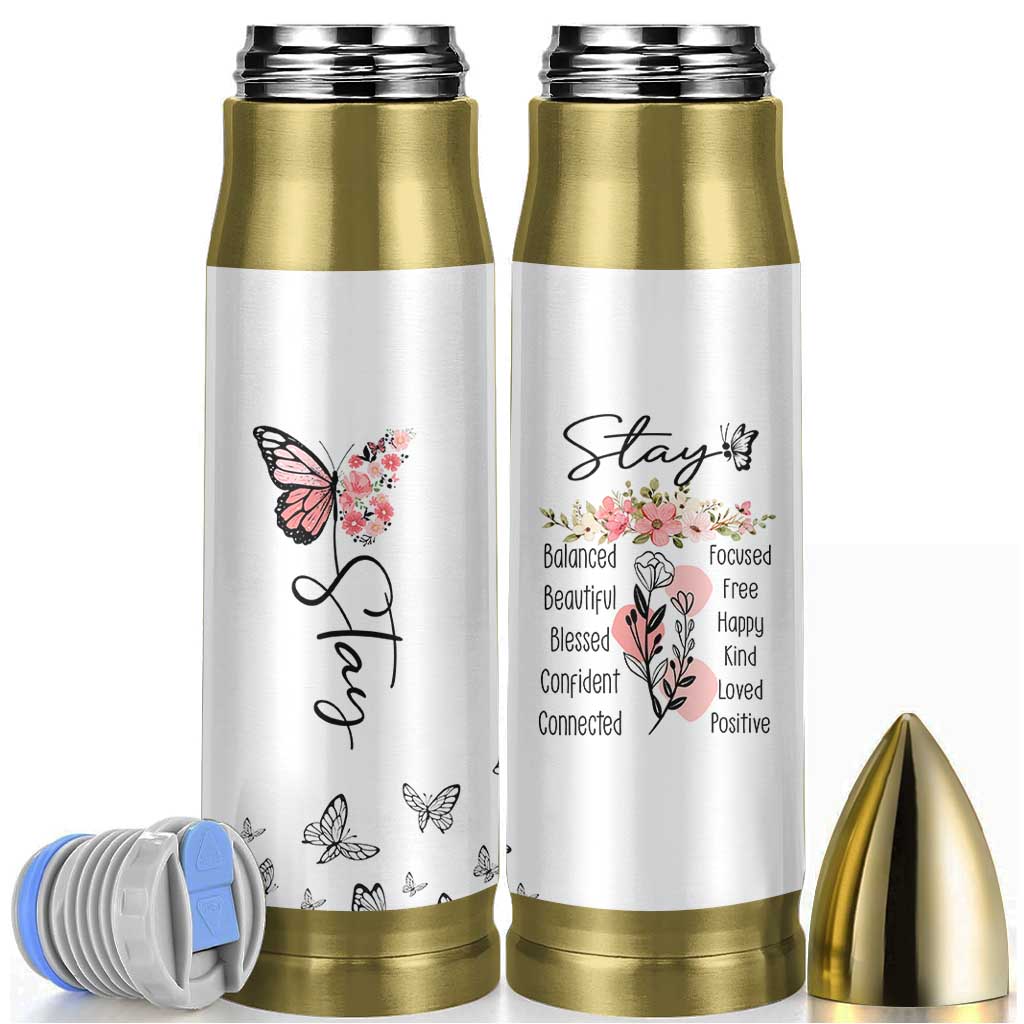 Mental Health Bullet Tumbler Stay Inspiring Positive Motivational Quote Suicide Prevention