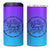 Suicide Prevention Awareness 4 in 1 Can Cooler Tumbler Teal Purple Semicolon Stay Positive Saying Inspirational Gifts - Wonder Print Shop