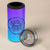 Suicide Prevention Awareness 4 in 1 Can Cooler Tumbler Teal Purple Semicolon Stay Positive Saying Inspirational Gifts - Wonder Print Shop