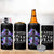 Suicide Prevention Awareness 4 in 1 Can Cooler Tumbler Teal Purple Cross Faith Over Fear Christian - Wonder Print Shop