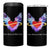 Suicide Prevention Awareness 4 in 1 Can Cooler Tumbler Teal Purple Infinity Wings Your Story Is Not Over - Wonder Print Shop