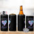 Suicide Prevention Awareness 4 in 1 Can Cooler Tumbler Teal Purple Butterfly Your Wings Were Ready But Our Hearts Were Not Sympathy Gift for Family Members - Wonder Print Shop