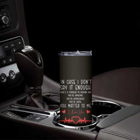 Personalized Love Gifts Skinny Tumbler Custome Name Love Reminder Anniversary Wedding Romantic Gifts
