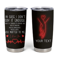 Personalized Love Gifts Tumbler Cup Custome Name Love Reminder Anniversary Wedding Romantic Gifts