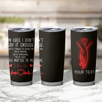 Personalized Love Gifts Tumbler Cup Custome Name Love Reminder Anniversary Wedding Romantic Gifts
