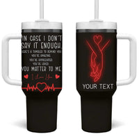Personalized Love Gifts Tumbler With Handle Custome Name Love Reminder Anniversary Wedding Romantic Gifts