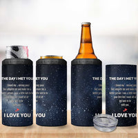 Anniversary Gift for Him Her 4 in 1 Can Cooler Tumbler Love Reminder Anniversary Wedding Romantic Gifts
