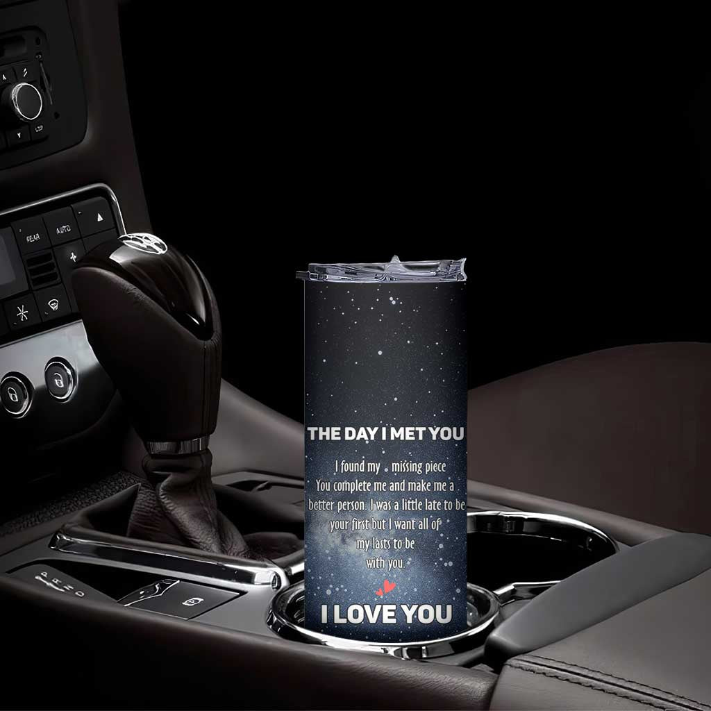 Anniversary Gift for Him Her Skinny Tumbler Love Reminder Anniversary Wedding Romantic Gifts