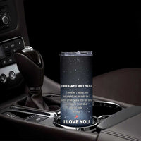 Anniversary Gift for Him Her Skinny Tumbler Love Reminder Anniversary Wedding Romantic Gifts
