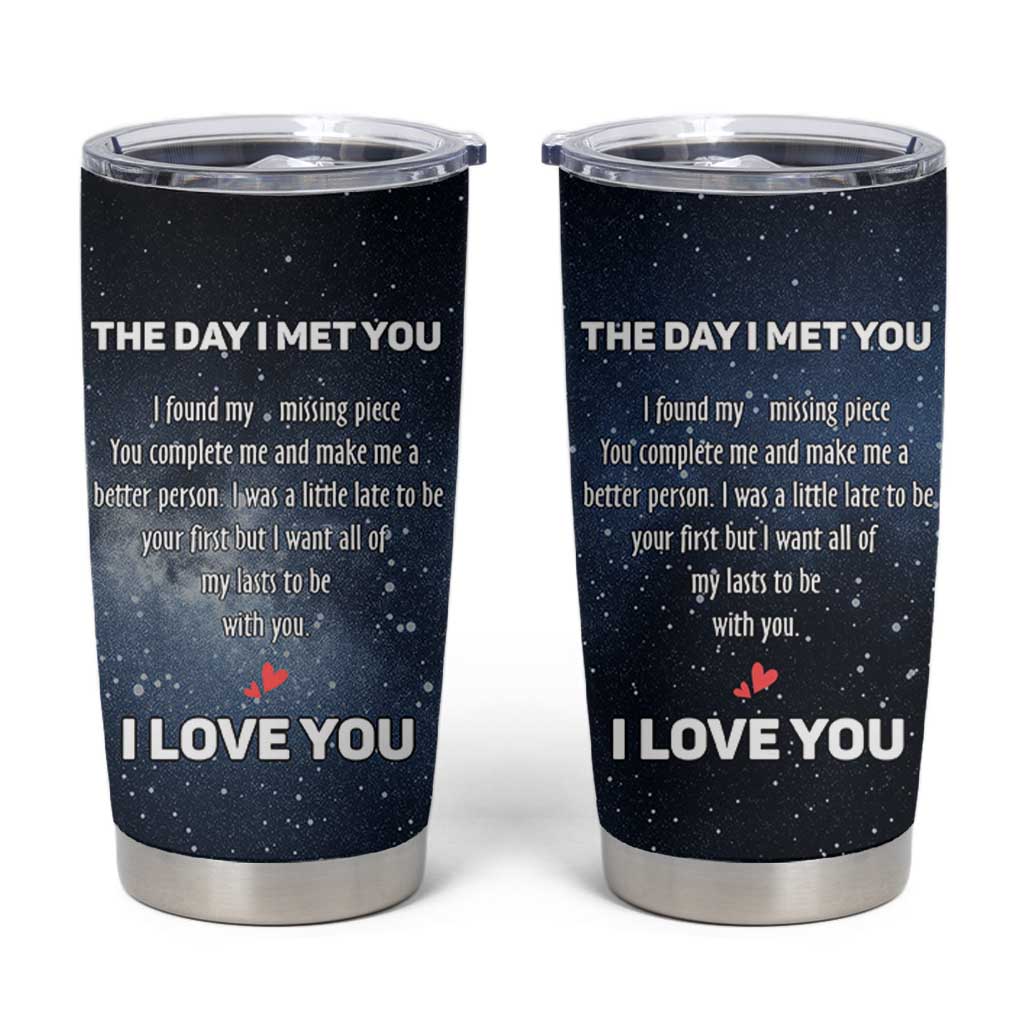 Anniversary Gift for Him Her Tumbler Cup Love Reminder Anniversary Wedding Romantic Gifts
