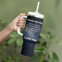 Anniversary Gift for Him Her Tumbler With Handle Love Reminder Anniversary Wedding Romantic Gifts
