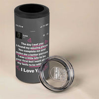 Anniversary Gifts 4 in 1 Can Cooler Tumbler Wedding Valentines Day Gifts For Her Wife