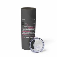 Anniversary Gifts Skinny Tumbler Wedding Valentines Day Gifts For Her Wife