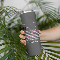Anniversary Gifts Skinny Tumbler Wedding Valentines Day Gifts For Her Wife