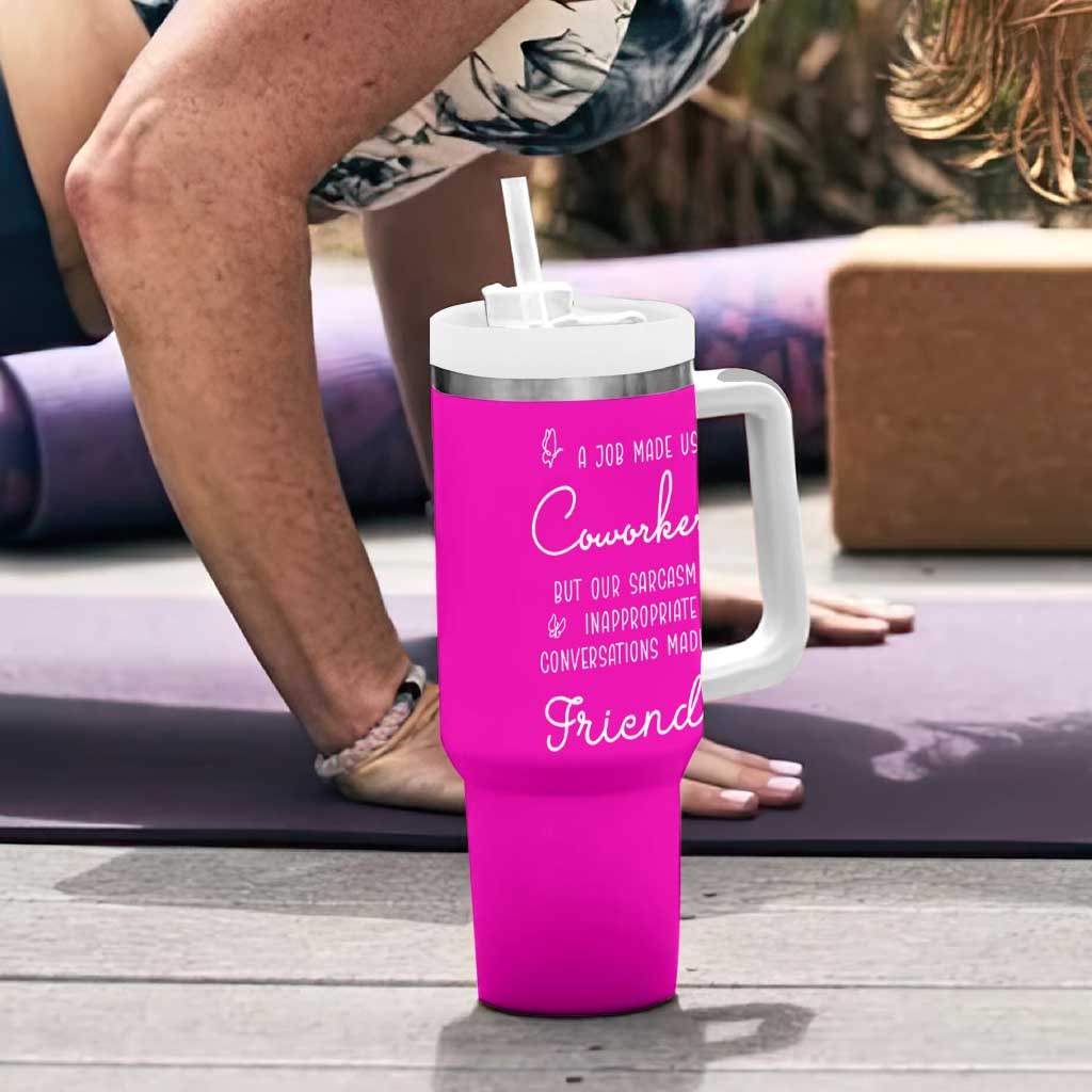 Coworker Gifts Tumbler With Handle Thank You Appreciation Gifts For Coworkers Friends