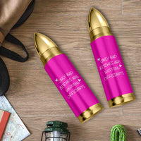 Wedding Officiant Gift Bullet Tumbler Only Bad Bitches Are Wedding Officiants Hot Pink