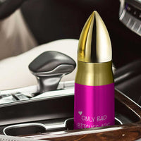 Wedding Officiant Gift Bullet Tumbler Only Bad Bitches Are Wedding Officiants Hot Pink