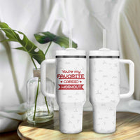 Valentines Gifts for Her Tumbler With Handle You're My Favorite Cardio Workout TB10