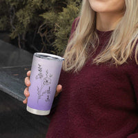 Personalized Gifts for Women Tumbler Cup Custom Name Wildflower Floral Mothers Day Gift