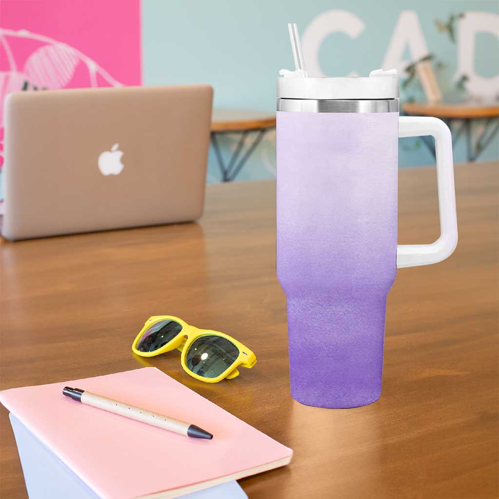 Personalized Gifts for Women Tumbler With Handle Custom Name Wildflower Floral Mothers Day Gift