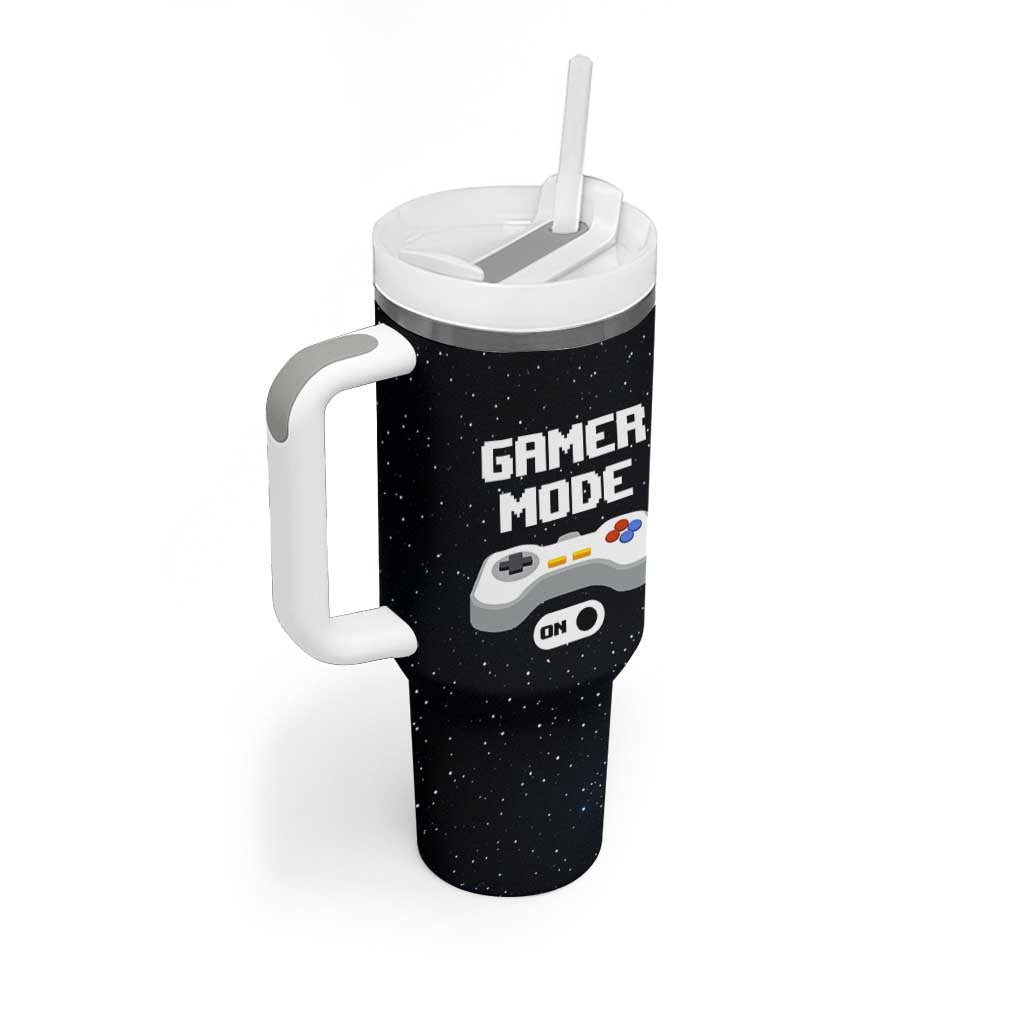 Gaming Gifts Tumbler With Handle Gamer Mode On Video Game