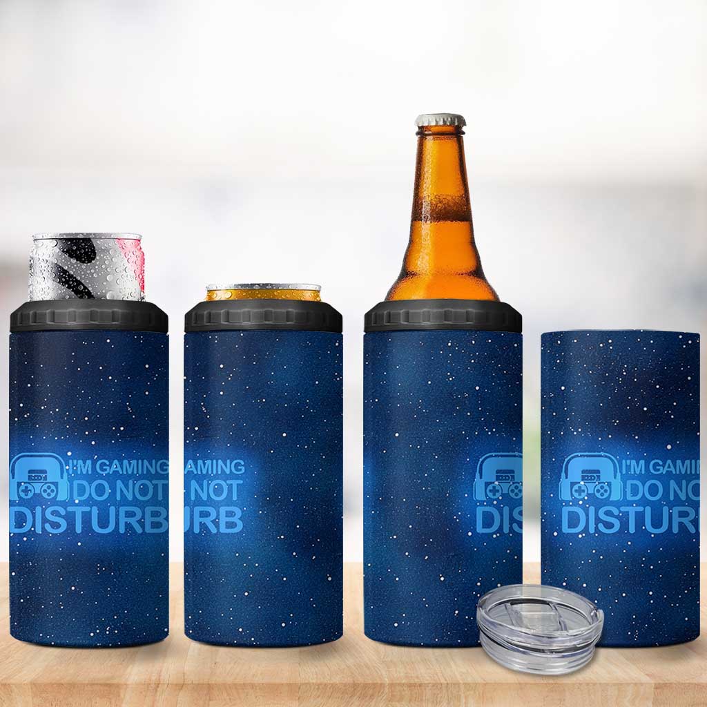 Gaming Gifts For Men Boys 4 in 1 Can Cooler Tumbler Do Not Disturb Im Gaming Video Game Gamer
