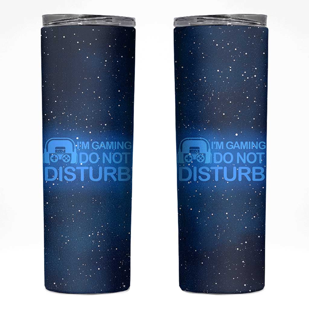 Gaming Gifts For Men Boys Skinny Tumbler Do Not Disturb Im Gaming Video Game Gamer
