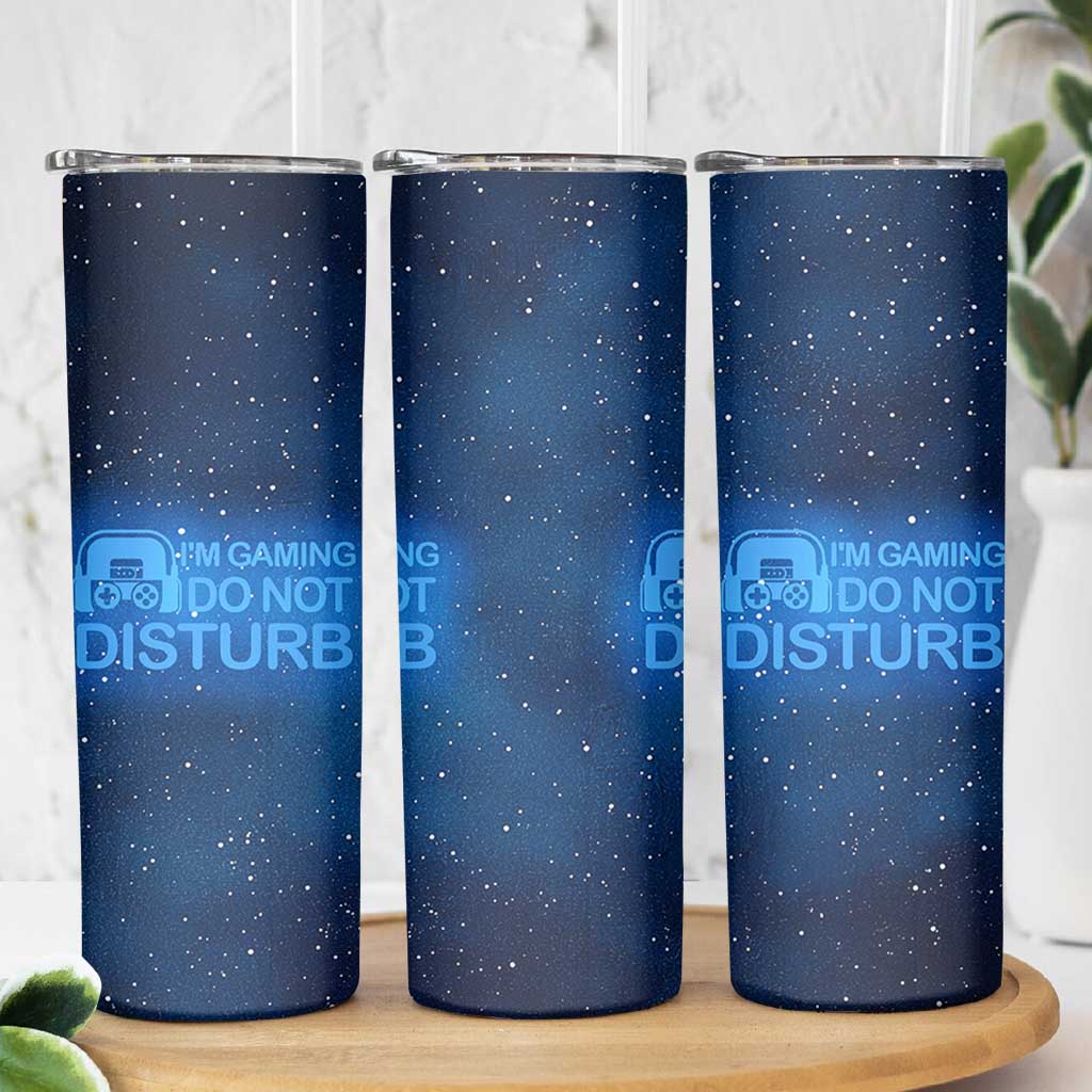 Gaming Gifts For Men Boys Skinny Tumbler Do Not Disturb Im Gaming Video Game Gamer