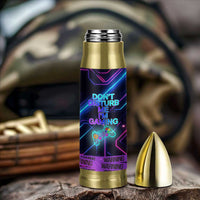 Gaming Gifts Bullet Tumbler Warning Do Not Disturb Im Gaming Video Game Gamer