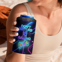 Gaming Gifts 4 in 1 Can Cooler Tumbler Warning Do Not Disturb Im Gaming Video Game Gamer