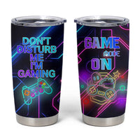 Gaming Gifts Tumbler Cup Warning Do Not Disturb Im Gaming Video Game Gamer