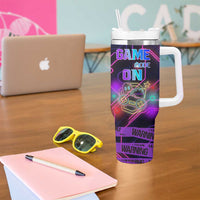 Gaming Gifts Tumbler With Handle Warning Do Not Disturb Im Gaming Video Game Gamer